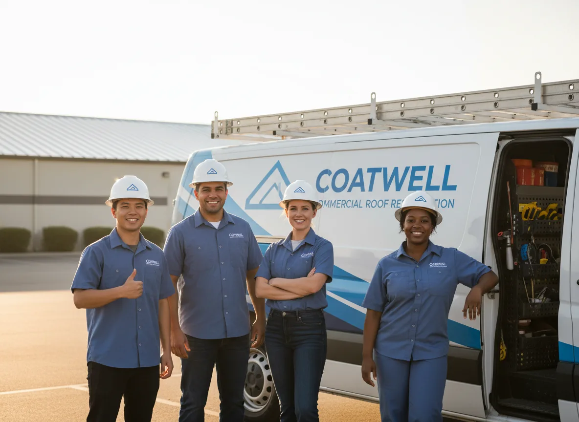 Commercial roof coating company in Edison, OH